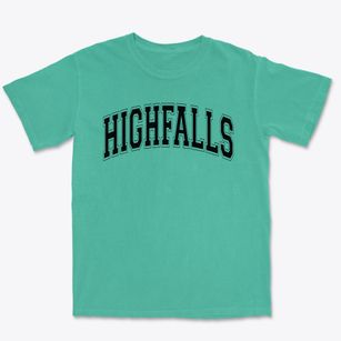 Highfalls Elementary School Varsity Arch Premium Heavyweight T-shirt