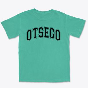Otsego Junior High School Varsity Arch Premium Heavyweight T-shirt