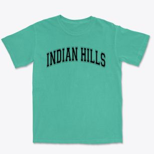 Indian Hills Christian School Varsity Arch Premium Heavyweight T-shirt