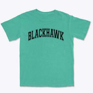 Blackhawk High School Varsity Arch Premium Heavyweight T-shirt