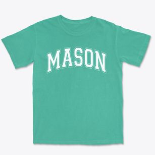Mason Elementary School Varsity Arch Premium Heavyweight T-shirt