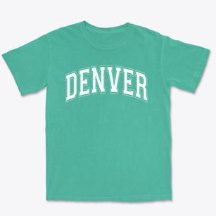 Denver Prep Academy Varsity Arch Premium Heavyweight T-shirt
