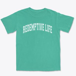 Redemptive Life Academy And Preschool Varsity Arch Premium Heavyweight T-shirt