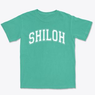 Shiloh Elementary School Varsity Arch Premium Heavyweight T-shirt