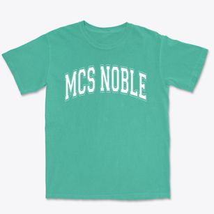 Mcs Noble Middle School Varsity Arch Premium Heavyweight T-shirt