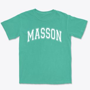 Masson Elementary School Varsity Arch Premium Heavyweight T-shirt