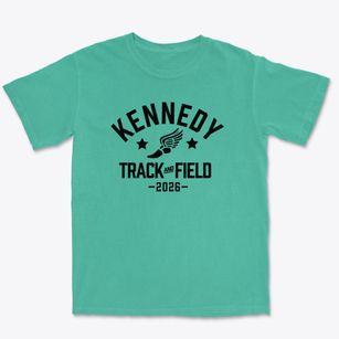 Kennedy Elementary School Track and Field Premium Heavyweight T-shirt