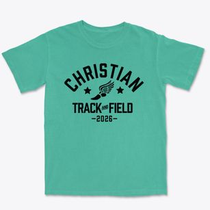 Christian Heritage School Track and Field Premium Heavyweight T-shirt