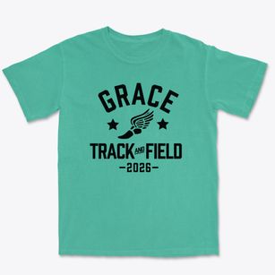 Grace Lutheran School Track and Field Premium Heavyweight T-shirt
