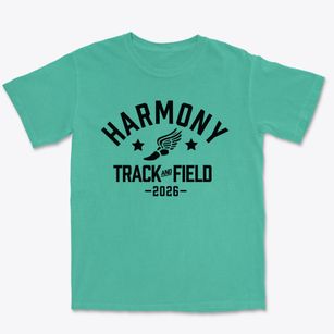 Harmony Elementary School Track and Field Premium Heavyweight T-shirt