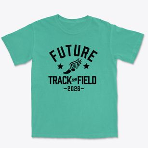 Future Frontiers School Track and Field Premium Heavyweight T-shirt