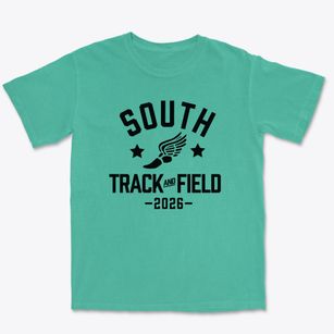 South Street Center Track and Field Premium Heavyweight T-shirt