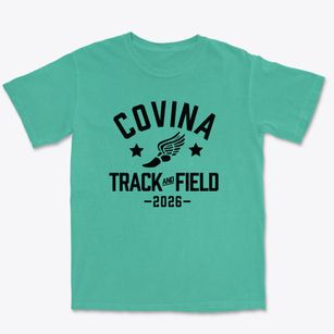 Covina Christian Preschool Track and Field Premium Heavyweight T-shirt