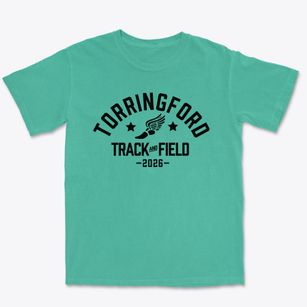 Torringford Elementary School Track and Field Premium Heavyweight T-shirt