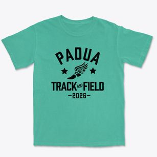 Padua Academy Track and Field Premium Heavyweight T-shirt