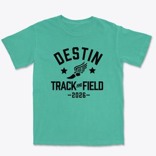 Destin Elementary School Track and Field Premium Heavyweight T-shirt