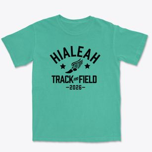 First Baptist School Of Hialeah Track and Field Premium Heavyweight T-shirt