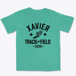 Xavier College Prep School Track and Field Premium Heavyweight T-shirt