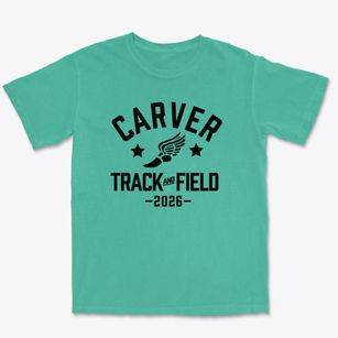 Carver Elementary School Track and Field Premium Heavyweight T-shirt