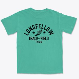 Longfellow Elementary School Track and Field Premium Heavyweight T-shirt