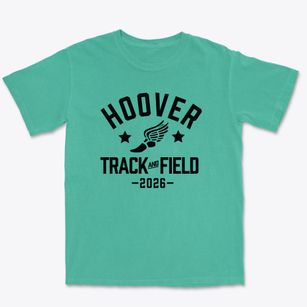 Hoover Middle School Track and Field Premium Heavyweight T-shirt