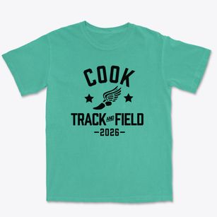 Cook Elementary School Track and Field Premium Heavyweight T-shirt