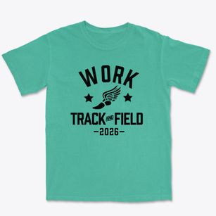 Work Opportunity Center Track and Field Premium Heavyweight T-shirt