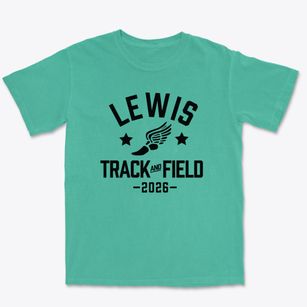 Lewis Accelerated Elementary School Track and Field Premium Heavyweight T-shirt