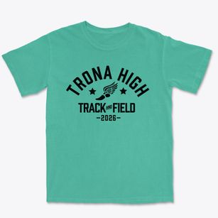 Trona High Track and Field Premium Heavyweight T-shirt