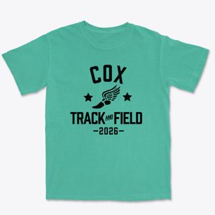 Cox Elementary School Track and Field Premium Heavyweight T-shirt