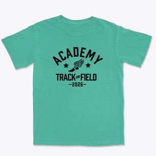 Academy Of The Way Track and Field Premium Heavyweight T-shirt