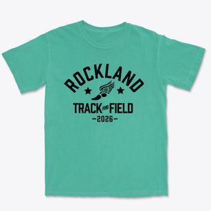 Rockland Elementary School Track and Field Premium Heavyweight T-shirt