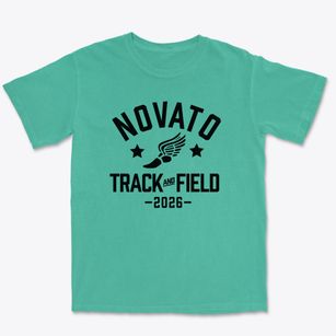 Novato High School Track and Field Premium Heavyweight T-shirt