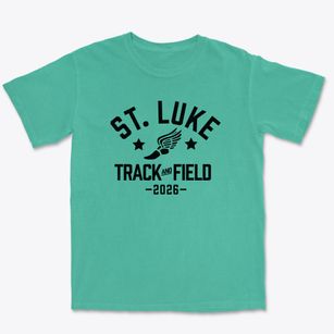 Saint Luke School Track and Field Premium Heavyweight T-shirt