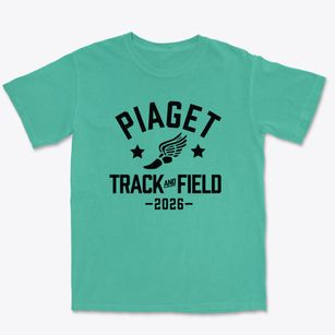 Piaget Discovery School Track and Field Premium Heavyweight T-shirt