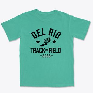 Del Rio Elementary School Track and Field Premium Heavyweight T-shirt