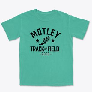 Motley Elementary School Track and Field Premium Heavyweight T-shirt