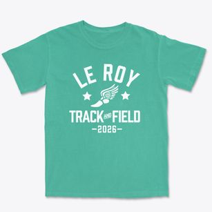 Le Roy Elementary School Track and Field Premium Heavyweight T-shirt