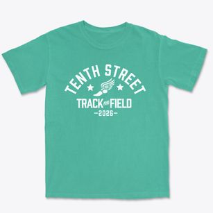 Tenth Street Elementary School Track and Field Premium Heavyweight T-shirt