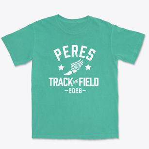 Peres Elementary School Track and Field Premium Heavyweight T-shirt