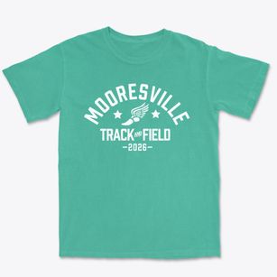 Mooresville Middle School Track and Field Premium Heavyweight T-shirt