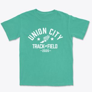 Union City High School Track and Field Premium Heavyweight T-shirt