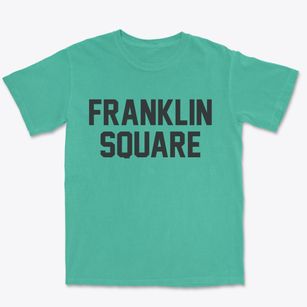 Franklin Square New York Classic Block Premium Heavyweight T-shirt