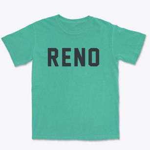 Reno Ohio Classic Block Premium Heavyweight T-shirt