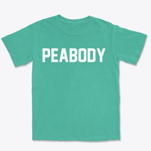 Peabody Massachusetts Classic Block Premium Heavyweight T-shirt