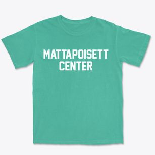 Mattapoisett Center Massachusetts Classic Block Premium Heavyweight T-shirt