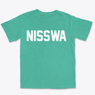 Nisswa Minnesota Classic Block Premium Heavyweight T-shirt