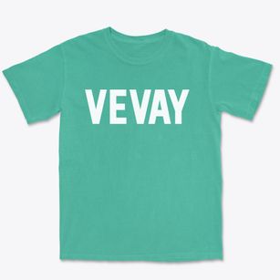 Vevay Indiana Classic Block Premium Heavyweight T-shirt