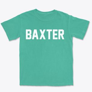 Baxter Iowa Classic Block Premium Heavyweight T-shirt