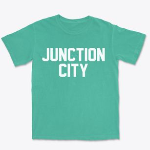 Junction City Kansas Classic Block Premium Heavyweight T-shirt